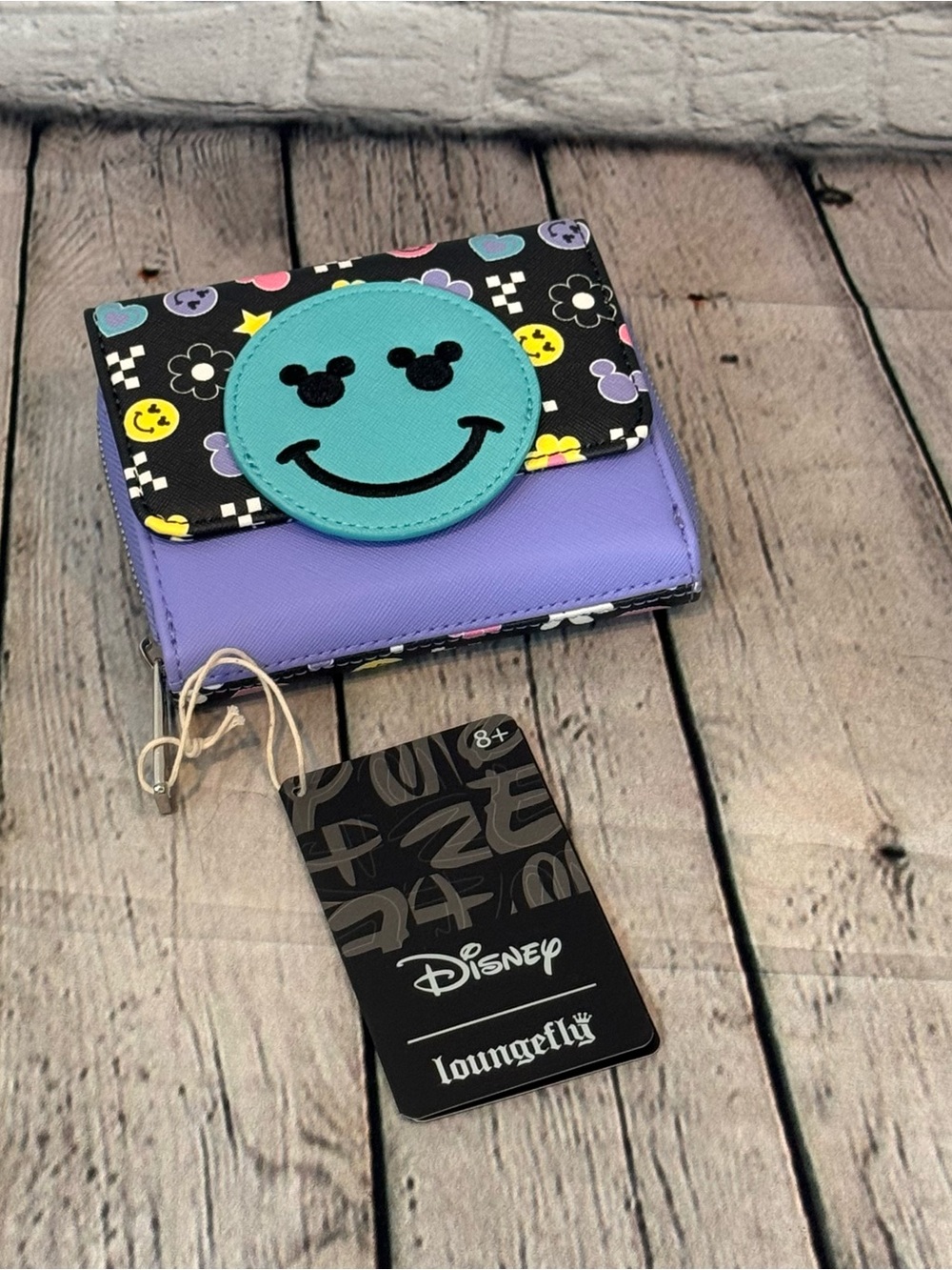 Loungefly Disney Smiley Face Wallet